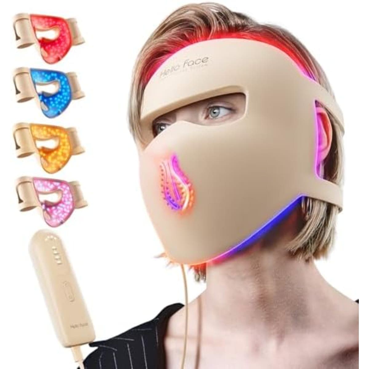 Hello Face Masque LED Visage 4D